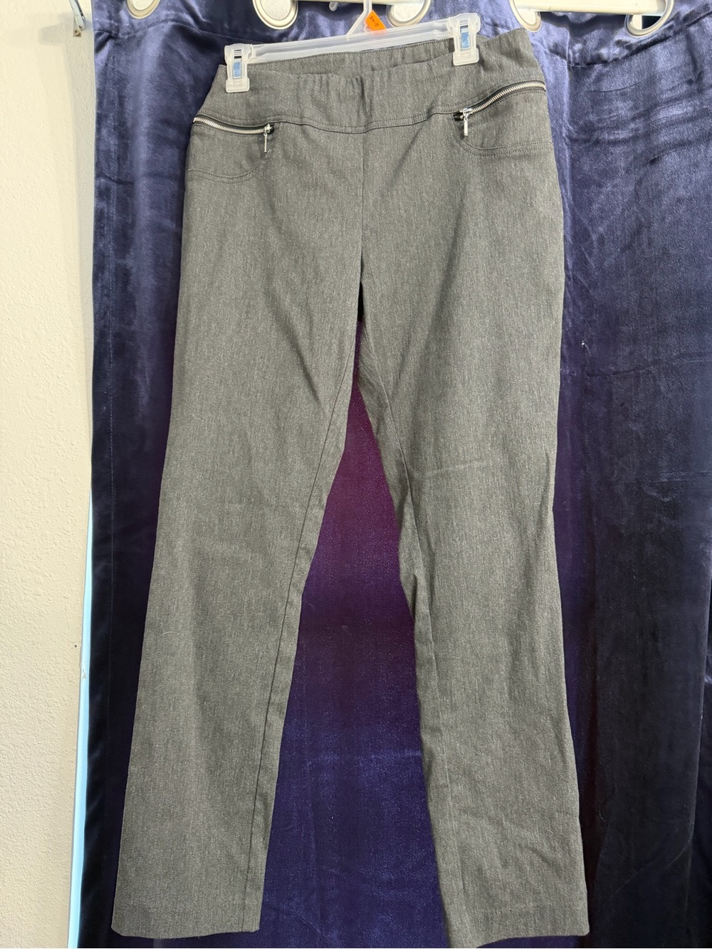 Gray Dress Pants - Classic Straight Fit